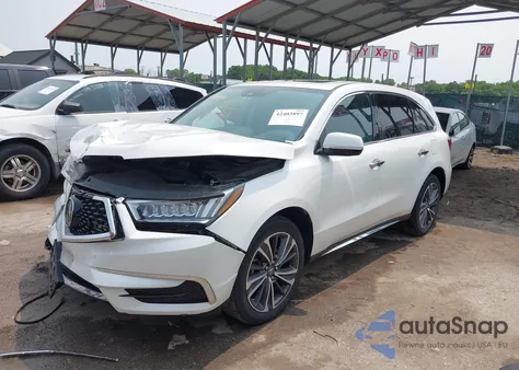 2020 Acura Mdx Technology from USA, damaged, VIN 5J8YD4H59LL002302